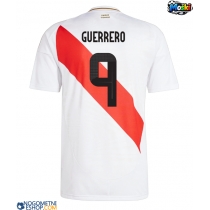 Moški Nogometni dresi Peru Paolo Guerrero #9 Domači Copa America 2024 Kratek Rokav